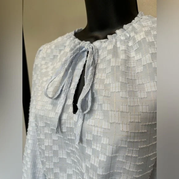 RUFFLE SLEEVE SMOCKED MINI DRESS - Picture 7 of 11